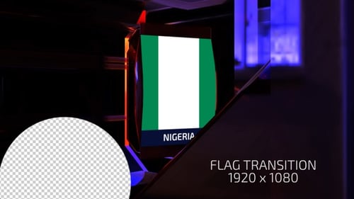 Nigeria Flag Transition