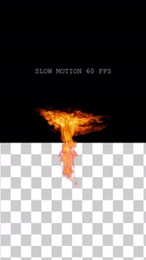 Fire Column Burns The Ceiling Prekeyed