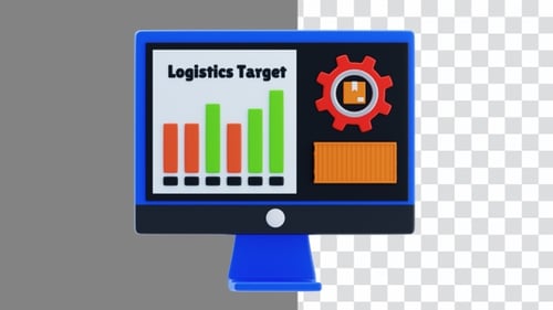 3D Animation of Optimize Efficiency Using Software | Alpha Channel