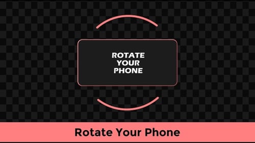 Rotating Smartphone Screen UI Presentation