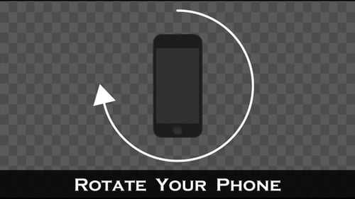 Rotate Your Phone | Black Phone