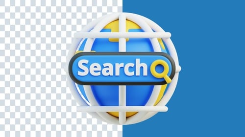 Search 3D Animations | Alpha Channel