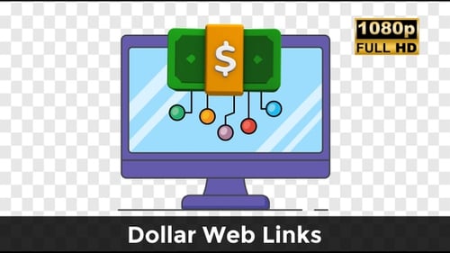 Dollar-Weblinks — Animation des Global Finance Network