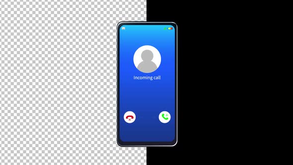 Incoming Call Smartphone Animation, Backgrounds Motion Graphics ft ...