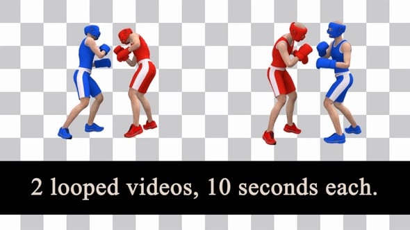 Boxing Fight Loops Pack, Overlays Motion Graphics ft. boxing & fight ...