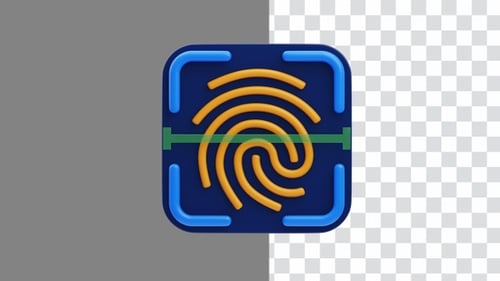 3D Animation of Fingerprint Security