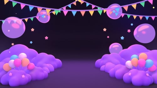 Cartoon Carnival Night