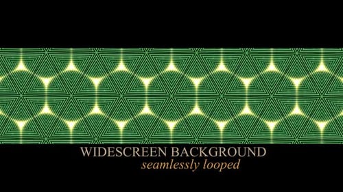 Tile Green Pattern Background Loop
