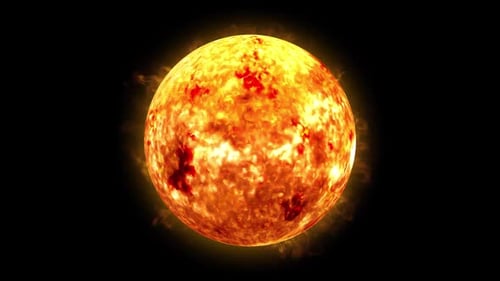 The Sun With Sun Spots