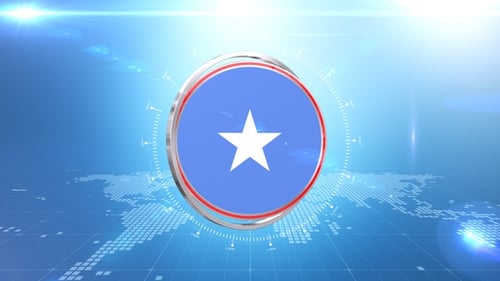 High-Tech News Opener with Spinning Globe Reveal