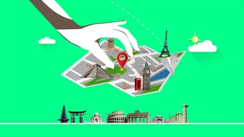 Travel Title - 2D Animation with & without Titles