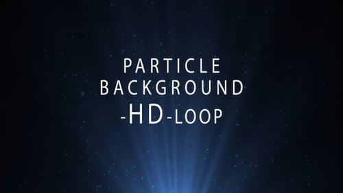 Abstract Glowing Light Rays and Floating Particle Background