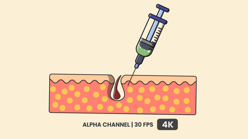 Animation médicale capillaire