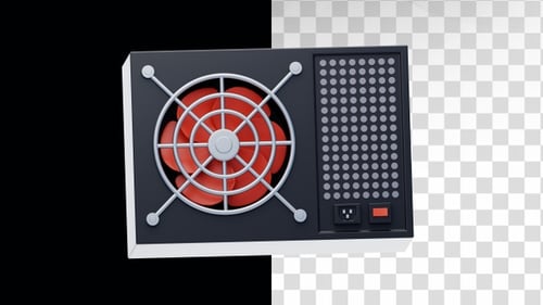 3D Animation of Power Supply