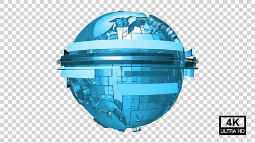 Moderner Globus V13