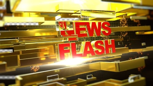 Seamless News Flash Broadcast Transition Golden Version