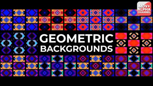 Geometric Backgrounds | Motion Graphics