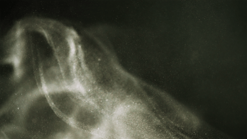 Abstract Particle Motion in Dark Space