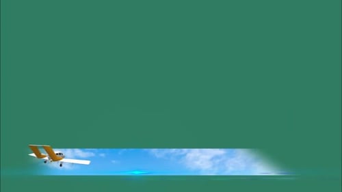 Aircraft Lower Third - 4k