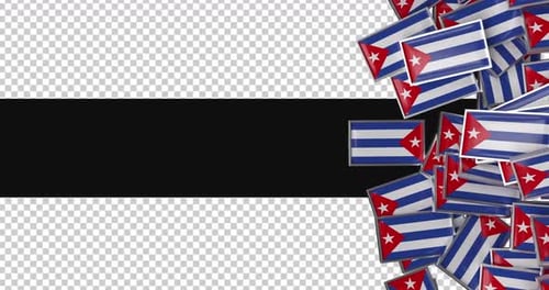 Cuban Flag Fall Transition