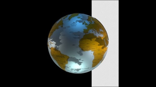 3d Globe Transparent Background