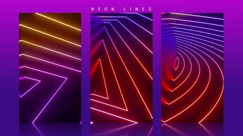 Neonstreifen