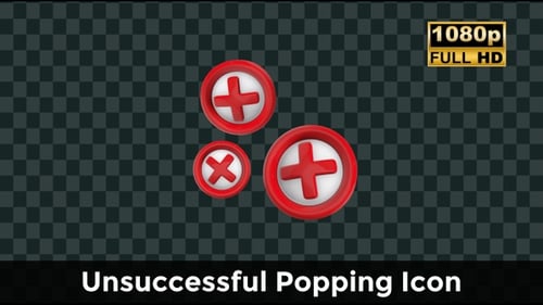 Animated 3D Plus and Cross Icons Morphing