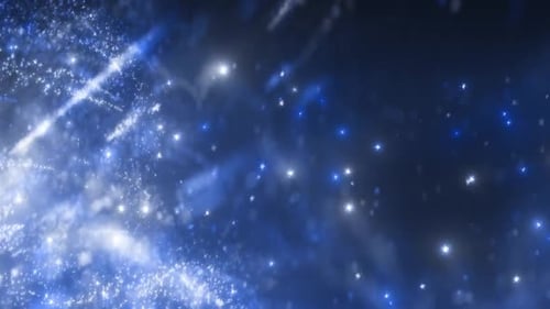 Frozen Blue Particles