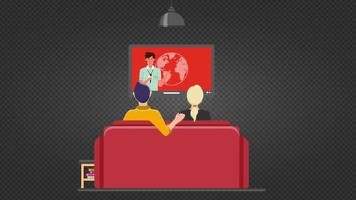 People Watching News