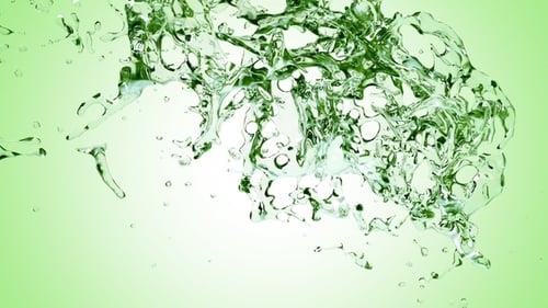 Green Water Splash V3