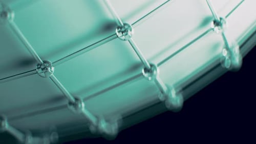 Rotating Sphere Web Motion Background