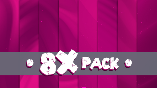 Fluid Abstract Magenta Waves Background with Sparkling Particles