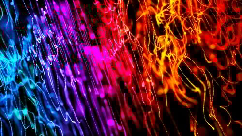 Laço de fundo abstrato colorido