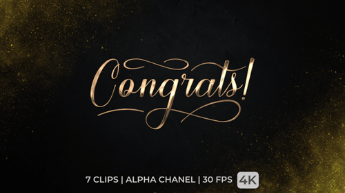 Herzlichen Glückwunsch, Textanimation