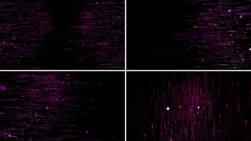 Abstract Glitter Particle Lines Pack