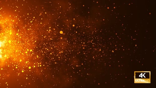 Feuerpartikel-Hintergrund