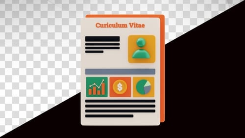 3D Animation of Curriculum Vitae