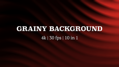 Animated Grainy Abstract Flowing Background Loops