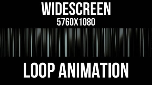 Vertical Black Reflection Widescreen Loop Animation Background