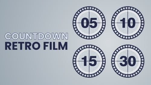 Retro Film Countdown