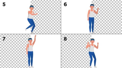 Male Gym Character Animation Pack