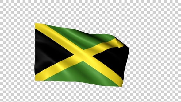 Jamaica Flag Loop, Elements Motion Graphics ft. 3d & animated flag - Envato