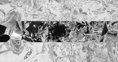 Fluid Liquid Splash Burst Reveal Transition