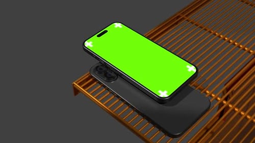 Phone Mockup Green Screen
