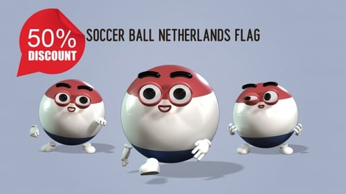 Animated 3D Spherical Character Expressing Diverse Emotions