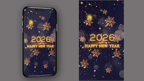 2026 Frohe Neujahrsgrüße mit Countdown V5