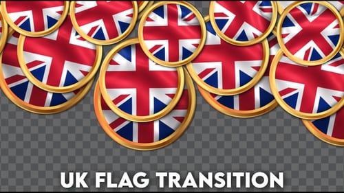 United Kingdom Flag Transition