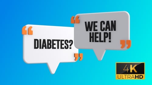 Animated 3D Speech Bubble Text Reveal with Quote Marks