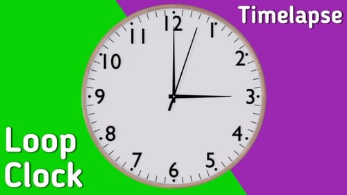 Amazing Timelapse Footage Of Loop Clock