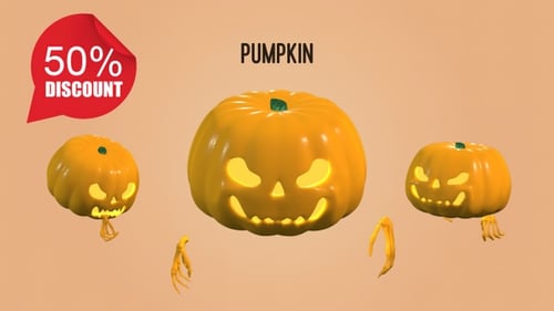 Kürbis - Halloween